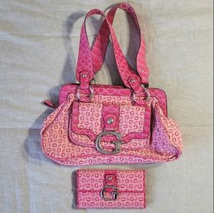 Guess hand bag & wallet